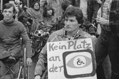 1980: Demonstration gegen das Frankfurter Reiseurteil (c) Ernst Herb